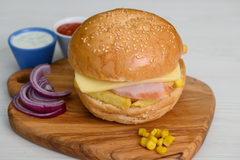Sandwich cu Muschi Tiganesc